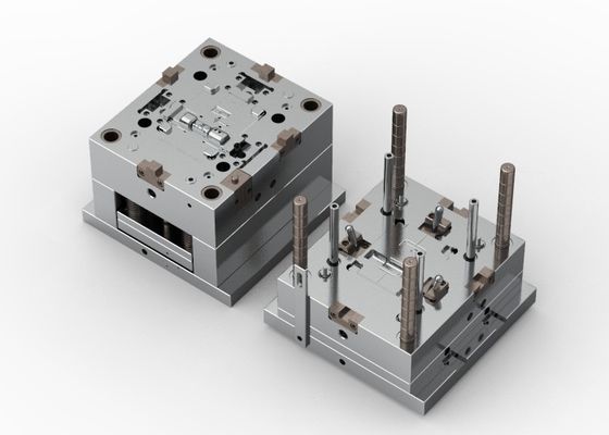OEM / ODM ： Cold Runner Injection Molding & Glasses Camera Housing+Bracket (1+1)   No.23055