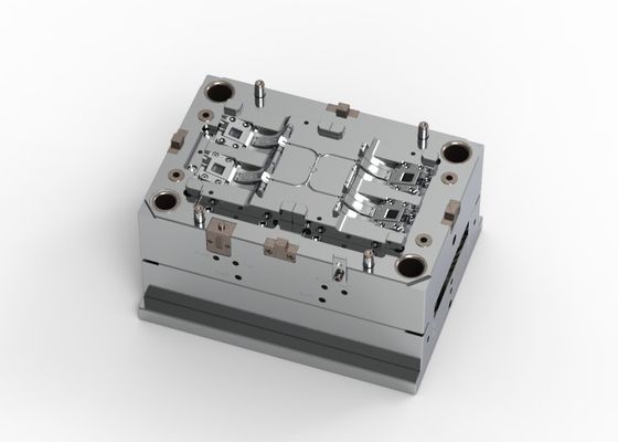 OEM / ODM ： Cold Runner Injection Molding & Transparent Smart Watch Base Lower Housing (1*4) No.23305