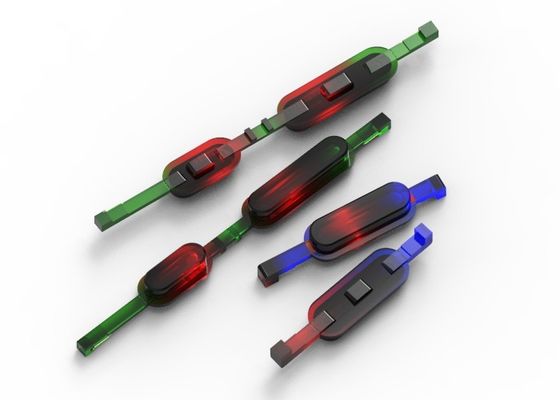 OEM / ODM ： Cold Runner Injection Molding & Transparent Scan Pen Power Key (4+4) No.24006&24007