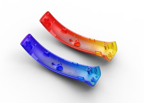 OEM / ODM ： Cold Runner Injection Molding & Left + Right Transparent Eye Shell(1+1) No.23056