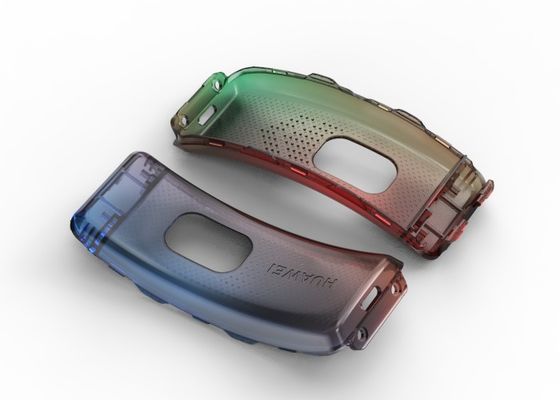 OEM / ODM ： Cold Runner Injection Molding & Transparent Smart Watch Base Lower Housing (1*4) No.23305