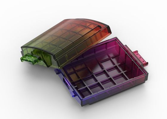 OEM / ODM ： Cold Runner Injection Molding & Transparent Medical Instrument Cover (1*2) No.23670