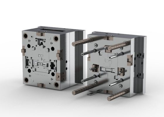 OEM / ODM : Custom Precision Machining Molds / Transparent glasses camera housing+bracket (1+1)  No.23055