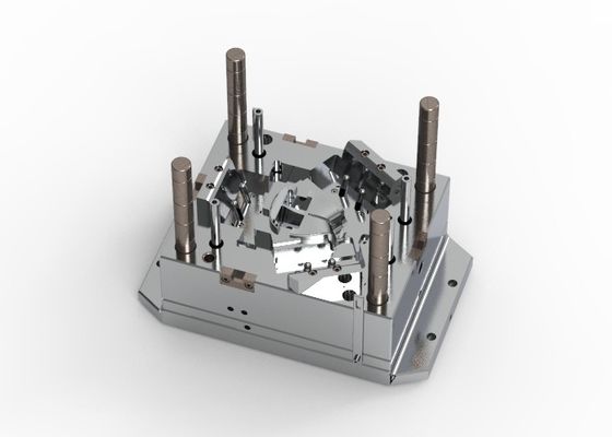 PC / TPU Inner Housing 1x1 Cold Runner Three Plate Mold No.19015 And 19016 -B