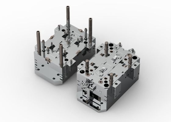 OEM / ODM ： Double Injection Molding & Transparent Headphone Lower Housing 1*2 No:23306 & 23307-B