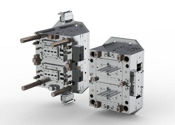 Housing (1*8) / Cold runner / Three-plates mold No.24307 & 24308