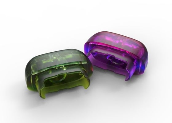 Transparent Housing Base (1*16) / Hot runner / Three-plates mold No.24309 & 24310