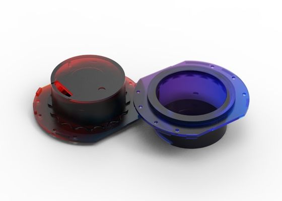 OEM / ODM ： Double Injection Molding & Transparent Smart Doorbell Button (1*4) No.23675 & 23676