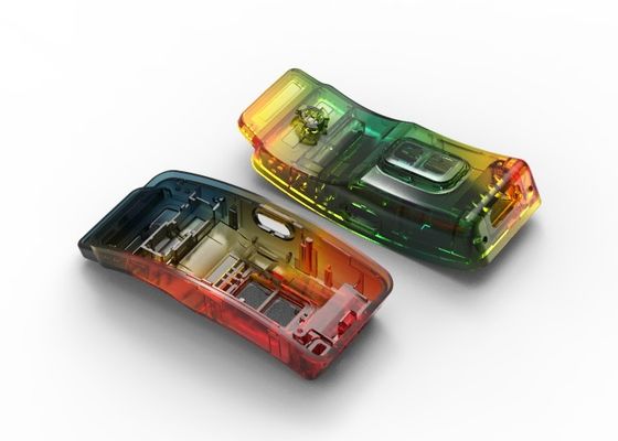 OEM / ODM ： Double Injection Molding & Transparent Headphone Lower Housing (1*2)  No.23306 &23307