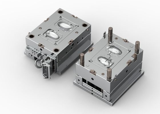 OEM /ODM : Coustom electronic enclosures mold / Transparent Beauty Instrument Upper Housing (1*8)  No.24311