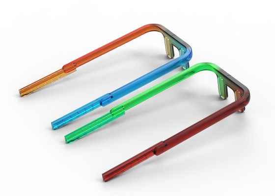 OEM / ODM ： Hot Runner Injection Molding & Transparent On-board Foot Rest (1*2) No.23914-B