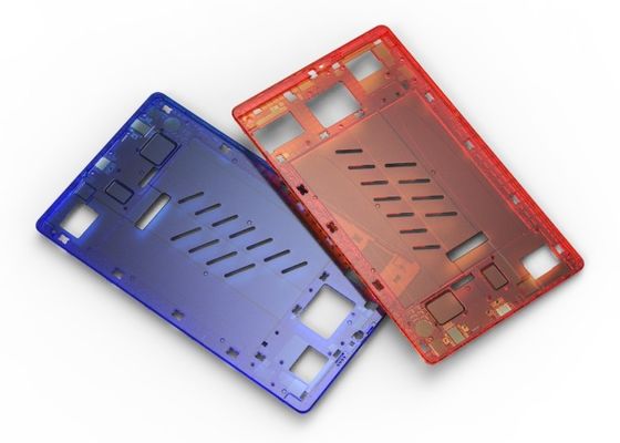 OEM / ODM ： Hot Runner Injection Molding & Transparent Flat Front Shell (1*1)  No.23603