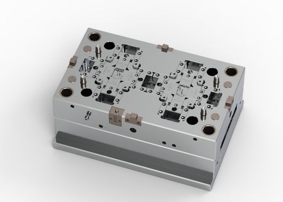 Transparent Smartwatch Middle Frame Bracket (1*2) / Cold runner / Three-plates mold No.22401