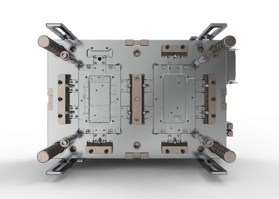 Transparent Front Housing (1*2) / hot runner turns to cold runner / Three-plates mold No.21774
