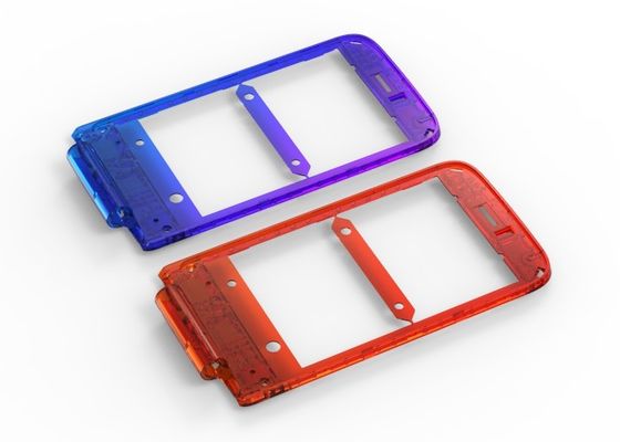 OEM / ODM ： Insert Injection Molding & Transparent Clamshell Phone Back Cover (1*1) No.21870-B