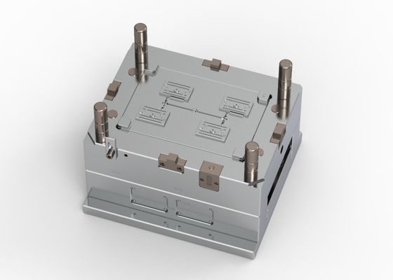 OEM / ODM ： Multi Cavity Injection Mold & Transparent On-board Motor Bracket (1*4) No.23911