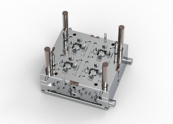 OEM / ODM ： Multi Cavity Injection Mold & On-board Universal Joint Base (1*4) No.23910