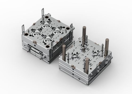 OEM / ODM ： Multi Cavity Injection Mold & On-board Universal Joint Base (1*4) No.23910