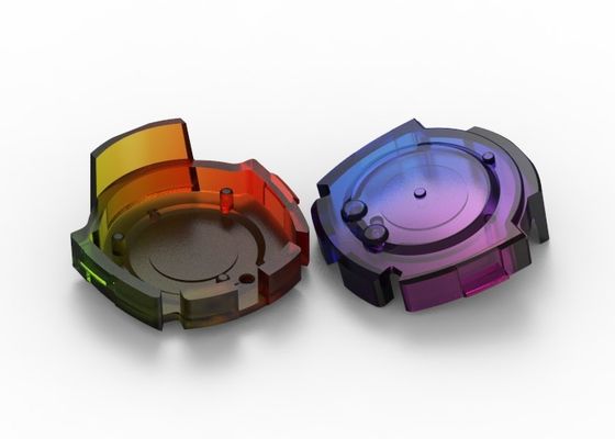 OEM / ODM ： Multi Cavity Injection Mold & Transparent E-cigarette Heating Cover (1*8) No.24185