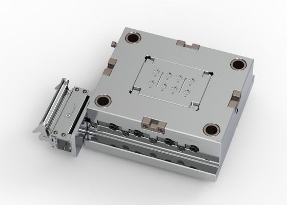 OEM / ODM ： Multi Cavity Injection Mold & Transparent E-cigarette Heating Cover (1*8) No.24185