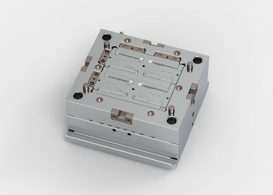 OEM / ODM ： Multi Cavity Injection Mold & Transparent On-board Lower Bracket (1*4) No.23912