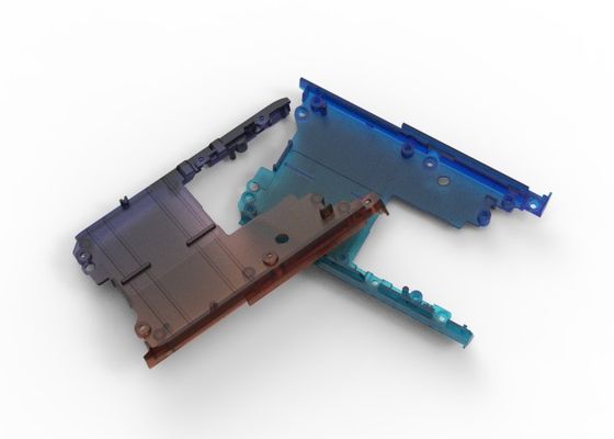 OEM / ODM ： Multi Cavity Injection Mold & Transparent On-board Lower Bracket (1*4) No.23912
