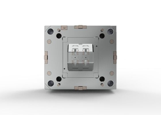 OEM / ODM ： ABS Injection Molding & POA Transparent Side Belt Guide Bracket 1*2 No.22728-B