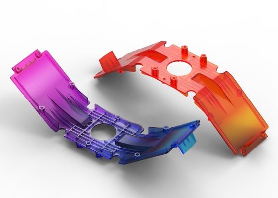 POA Transparent Side Belt Guide Bracket (1*2) / Cold runner /Three-plates mold No.22728