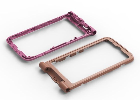 OEM / ODM ： Precision Injection Molding & Clamshell Phone Front Shell (1*1)  No.21871-B