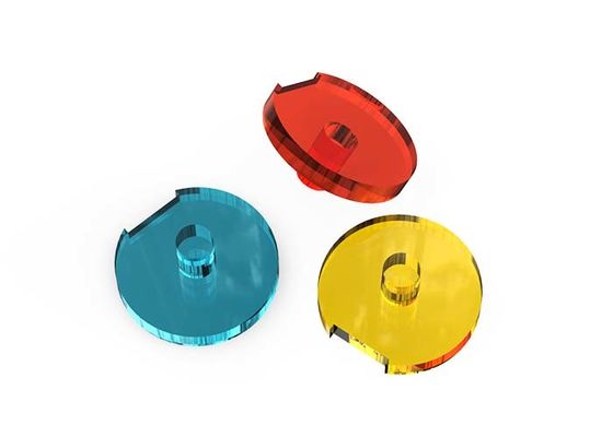 OEM/ODM Custom Consumer Electronics Molds / Inner bracket of left rear cover of transparent earphone (1*8)  No.24213