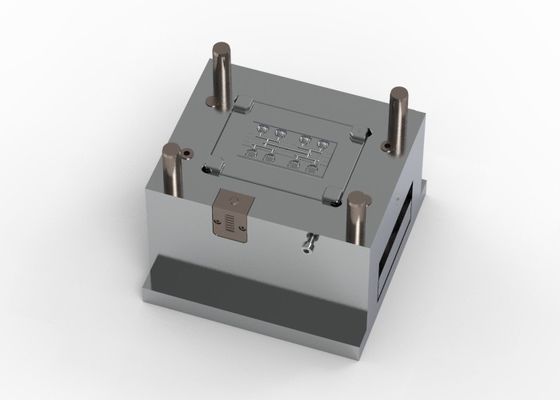 OEM / ODM : Plastic Injection Molds / Earphone left battery bracket (1*8) / hot sprue / cold runner. No.24209