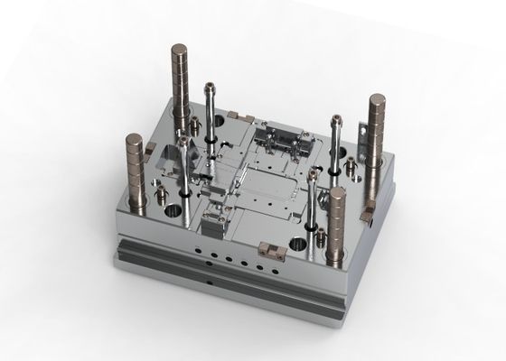 Clamshell Phone Front Shell (1*1) / Three-plates mold / Cold runner No.21871