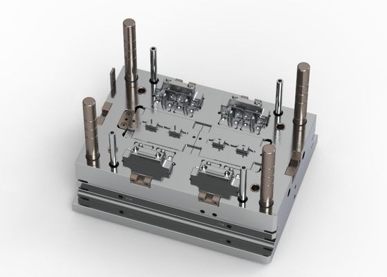 OEM / ODM ： Precision Injection Molding & Earphone charging box bracket (1*4) No.24201
