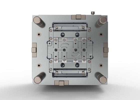 OEM / ODM ： Precision Injection Molding & Transparent earphone charging box left bracket (1*4) No.24199