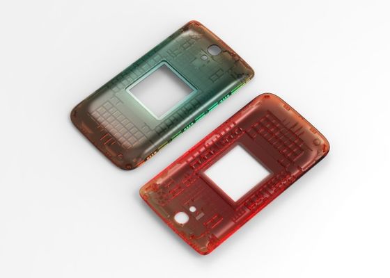 OEM / ODM ： Precision Injection Molding & Transparent Clamshell Phone Front Cover (1*1)  No.21869-B