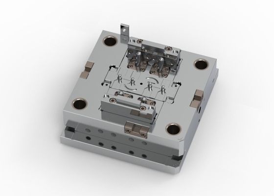 OEM / ODM ： Precision Injection Molding & Transparent earphone charging box left bracket (1*4) No.24199