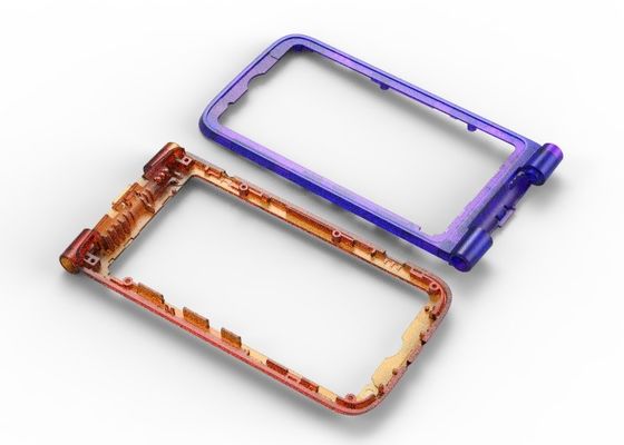 OEM / ODM ： Precision Injection Molding & Transparent Clamshell Phone Front Cover (1*1) No.21871-B