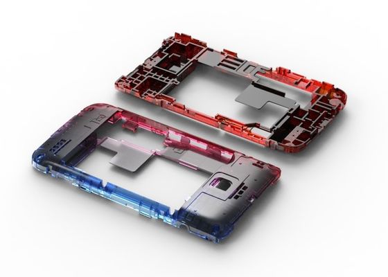 OEM / ODM ： Precision Injection Molding & Transparent Clamshell Phone Back Cover (1*1) No.21872-B