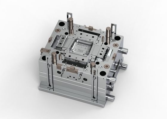 OEM / ODM Transparent Router Bottom Housing (1*1) Injection Mould Maker No.23892-C