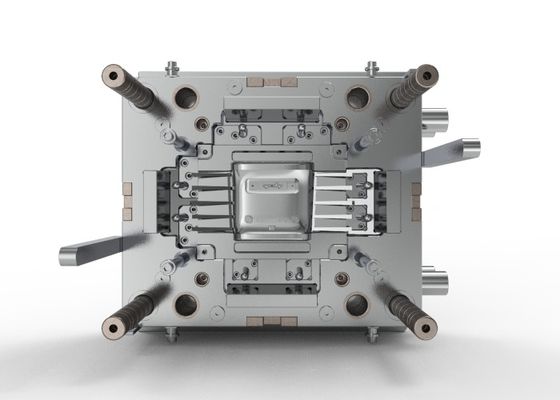 OEM / ODM ： Single Cavity Injection Mold & Transparent Router Bottom Housing (1*1)  No.23892