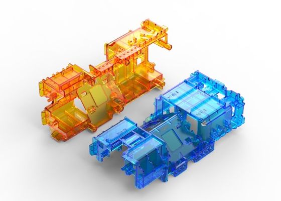 OEM / ODM ： Single Cavity Injection Mold & Transparent LH Bracket (1*1) No.23399