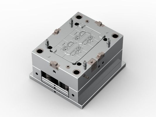 OEM / ODM ： Multi Cavity Injection Mold & Transparent mini mainboard bracket (1*4) No.22685