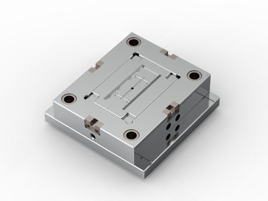 Transparent spk bracket (1*8) / Cold runner / Two-plates mold No.24319