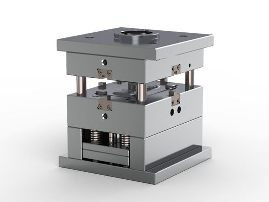 Transparent spk bracket (1*8) / Cold runner / Two-plates mold No.24319