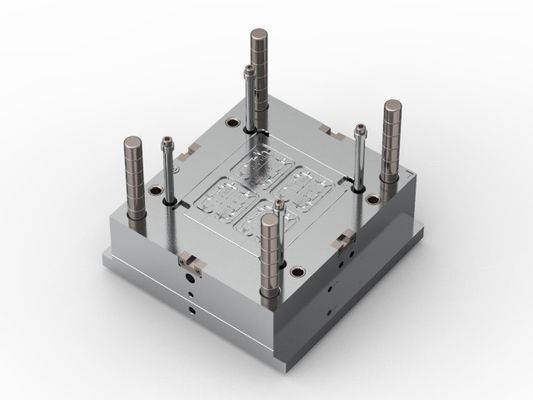 OEM/ODM:Transparent BOX bracket (1*8) / Cold runner / Three-plates mold No.24628