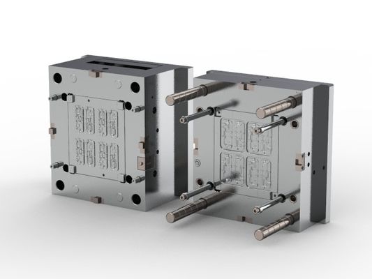 OEM/ODM:Transparent BOX bracket (1*8) / Cold runner / Three-plates mold No.24628