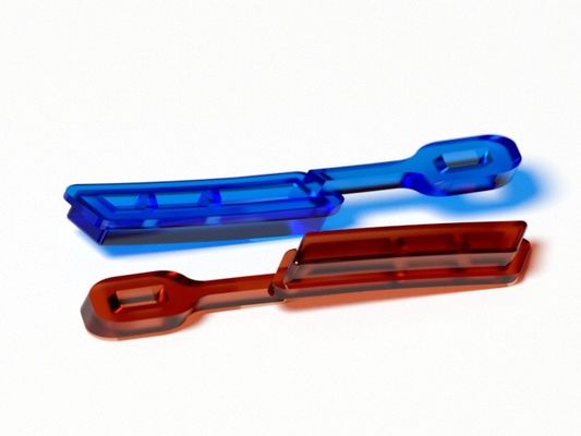 Transparent key (1*8)/ Cold runner / Two-plates mold No.19017-B
