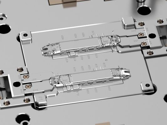 OEM / ODM ： Cold Runner Injection Molding & Transparent Inner Shell of Scan Pen (1*2) No.24002
