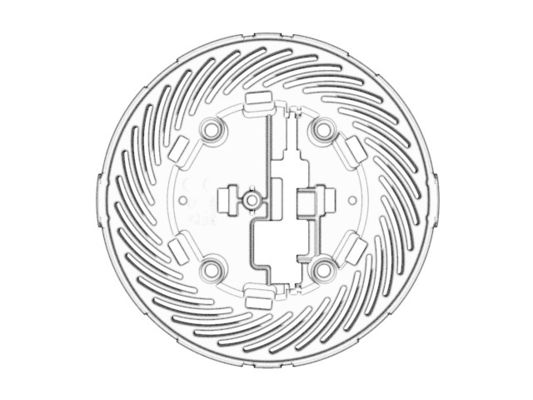 OEM/ODM: Custom electronic enclosures / Bottom cover bracket (1*2) No.24677