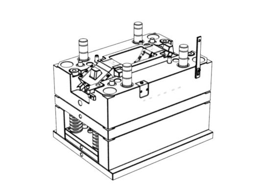 OEM / ODM ABS Injection Molding Front Housing (1*1) No.22724-C